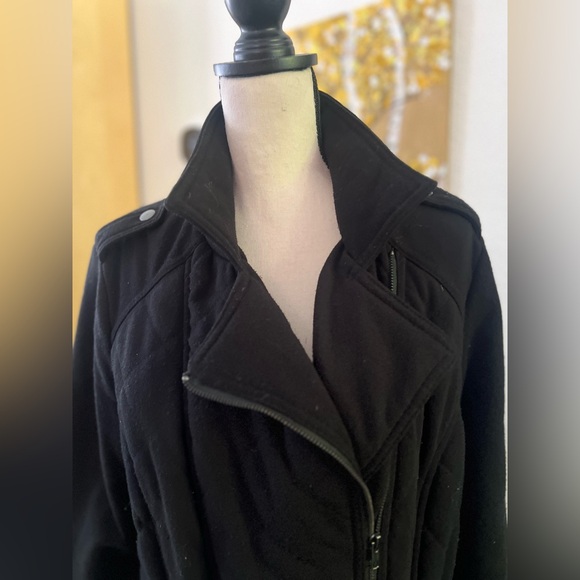 BONGO plus - soft zipper & tie closure shortcoat - Picture 2 of 12